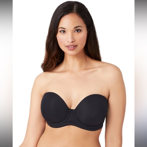 Wacoal Black Red Carpet Strapless Bra, 32DDD - Picture 7 of 8